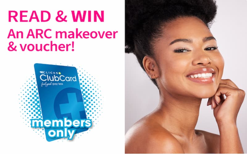 Gift Cards & Vouchers Online Giveaways South Africa: Win an In-Store Makeover at ARC plus a R5000 ARC Voucher. Hosted by Clicks.