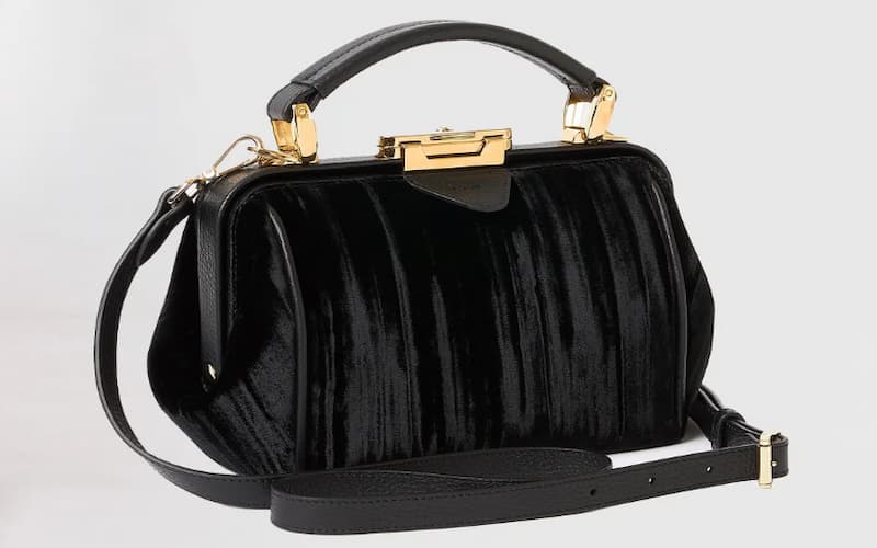 Fashion & Apparel Online Giveaways UK: Win the Mini Sophie Bag in Black Velvet Worth £525. Hosted by Sheerluxe.