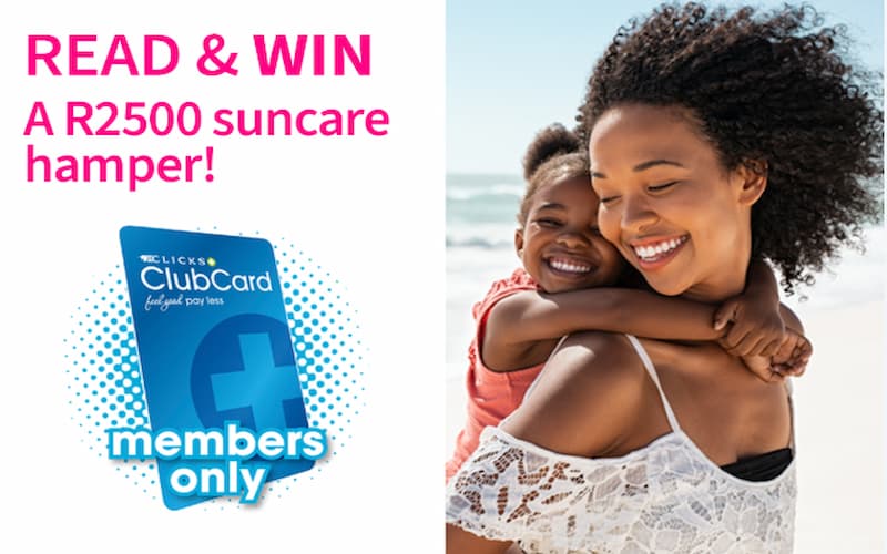 Gift Cards & Vouchers Online Giveaways South Africa: Win a Sun Care Hamper Worth R2500. Hosted by Clicks.