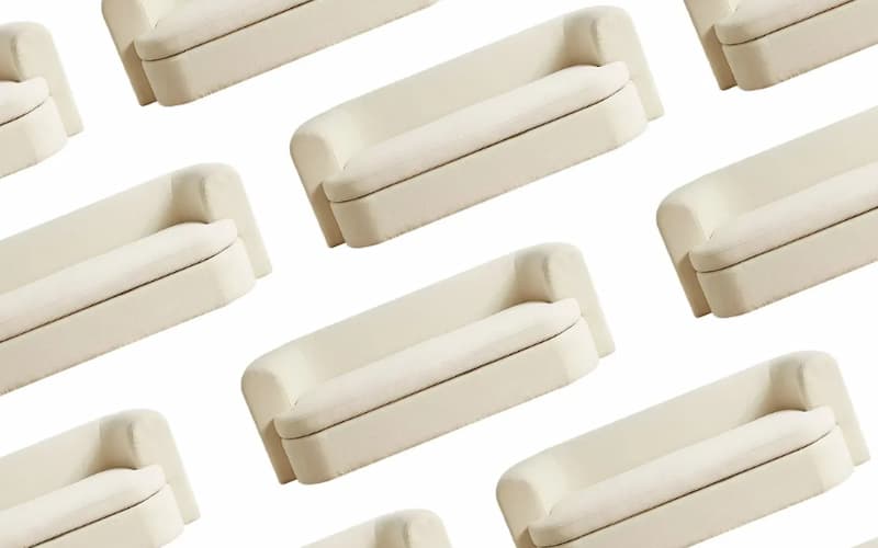 Appliances & Furniture Online Giveaways UK: Win the Armand Off-White Three-Seater Sofa worth over £500. Hosted by Sheerluxe.