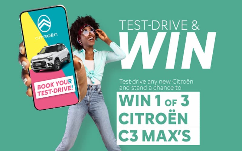 Automotive Online Competitions South Africa: Win a Citroën C3 Max or Cash Voucher up to R18,000. Hosted by Citroen.