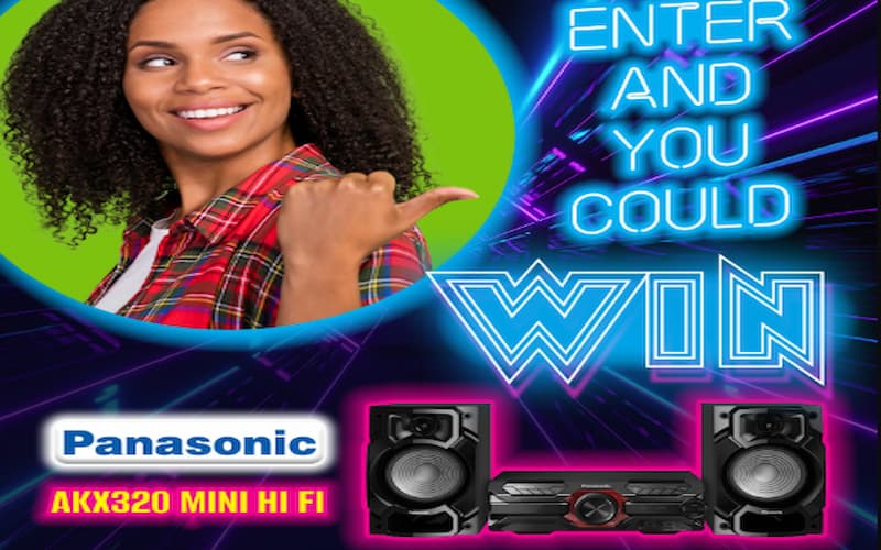 Electronics & Gadgets Online Competitions South Africa: Win a Panasonic AKX320 Mini Hi-Fi. Hosted by Best Electric.