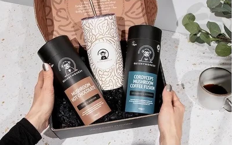 Food & Beverage Online Competitions UK: Win Quirky Monkey Mushroom Coffee & Hot Choc Goodies. Hosted by Womens Health Mag.
