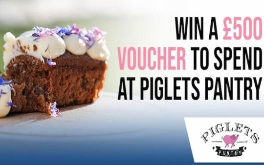 Food & Beverage Online Giveaways UK: Win a £500 e-voucher to spend online at Piglet's Pantry. Hosted by ITV.