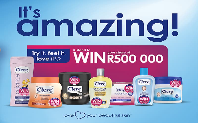 Money & Finance Online Giveaways South Africa: Win R500,000 in cash prizes. Hosted by Clere.